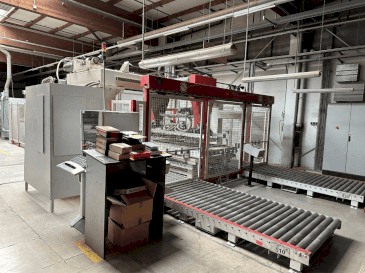 Vista frontale della macchina BIESSE TECHNO KERNELL