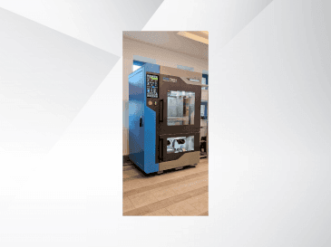 Vista frontale della macchina EVO-tech EL-140