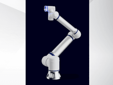 Vista frontale della macchina ELITE Robots CS625