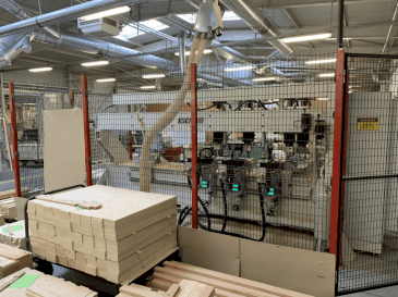Vista frontale della macchina KOCH BL 2500 NC select line