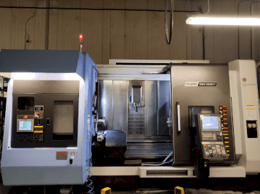 Vista frontale della macchina DOOSAN Puma SMX 2600 ST