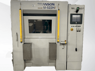 Vista frontale della macchina BRANSON M-522Hi