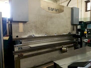 Vista lato sinistro della macchina Safan CNCL-K 120-3100 TS1