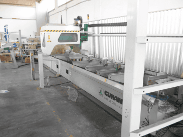 Vista frontale della macchina CIMAN Mizak 6.7 twin