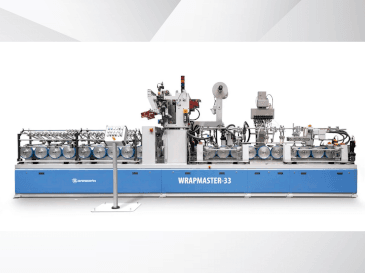 Vista frontale della macchina Barberan WM-33