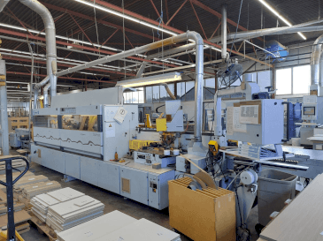 Vista frontale della macchina HOMAG Optimat KL 78/A20/S2/Z
