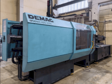 Vista frontale della macchina DEMAG Ergotech 4200-2300