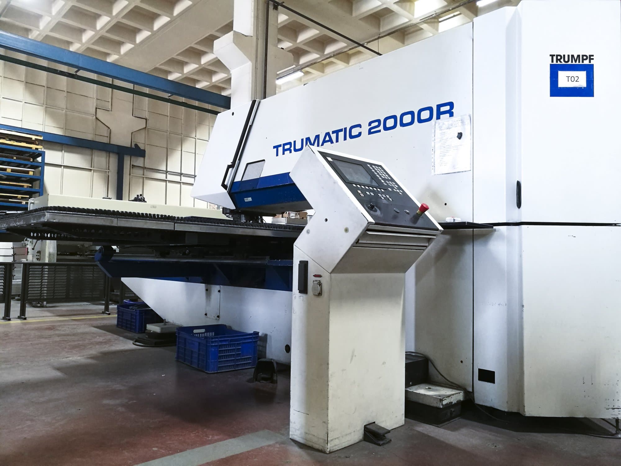 Vista lato destro 1 della macchina Trumpf Trumatic 2000 R