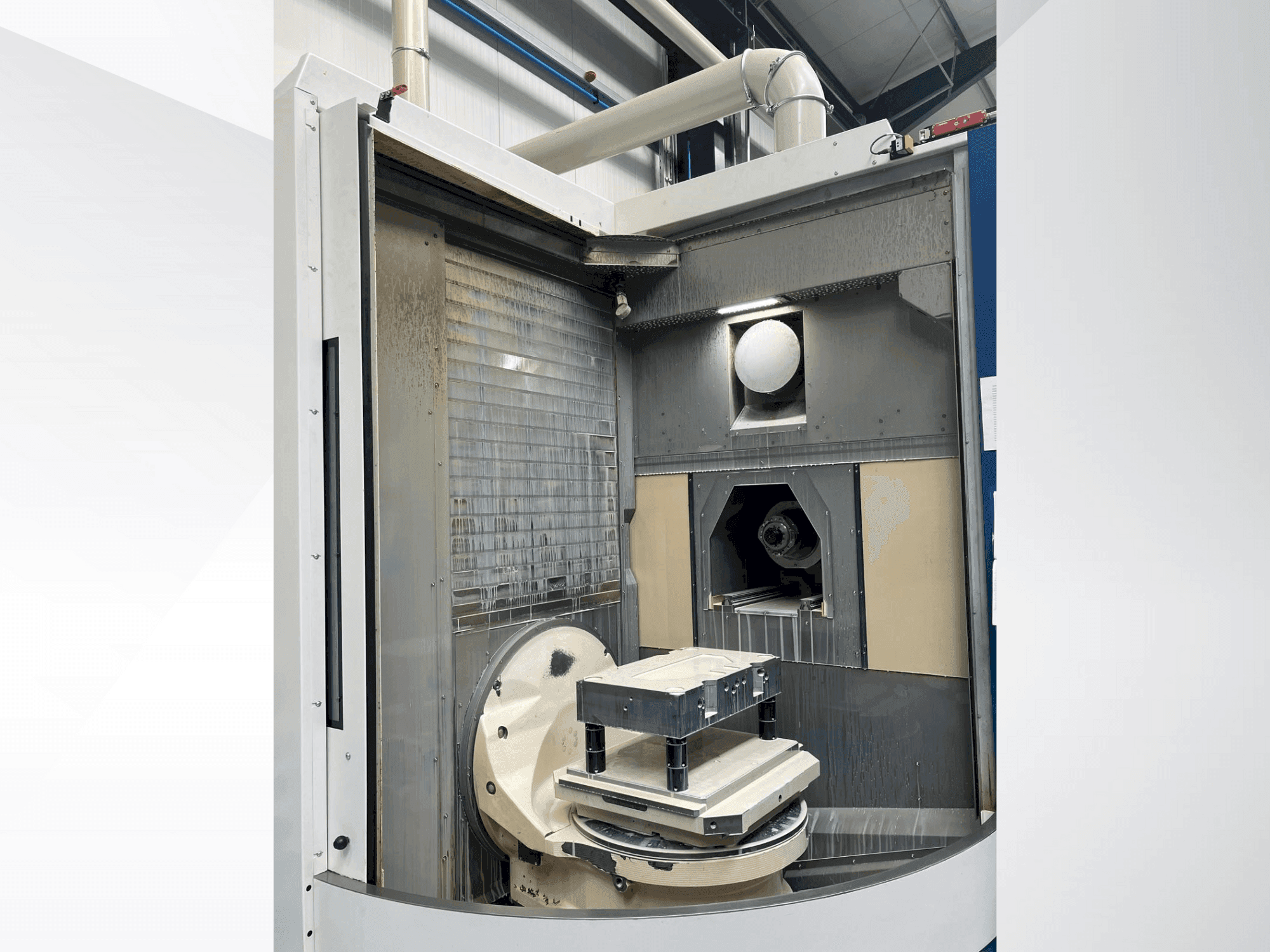 Area di lavoro della macchina GROB G550a