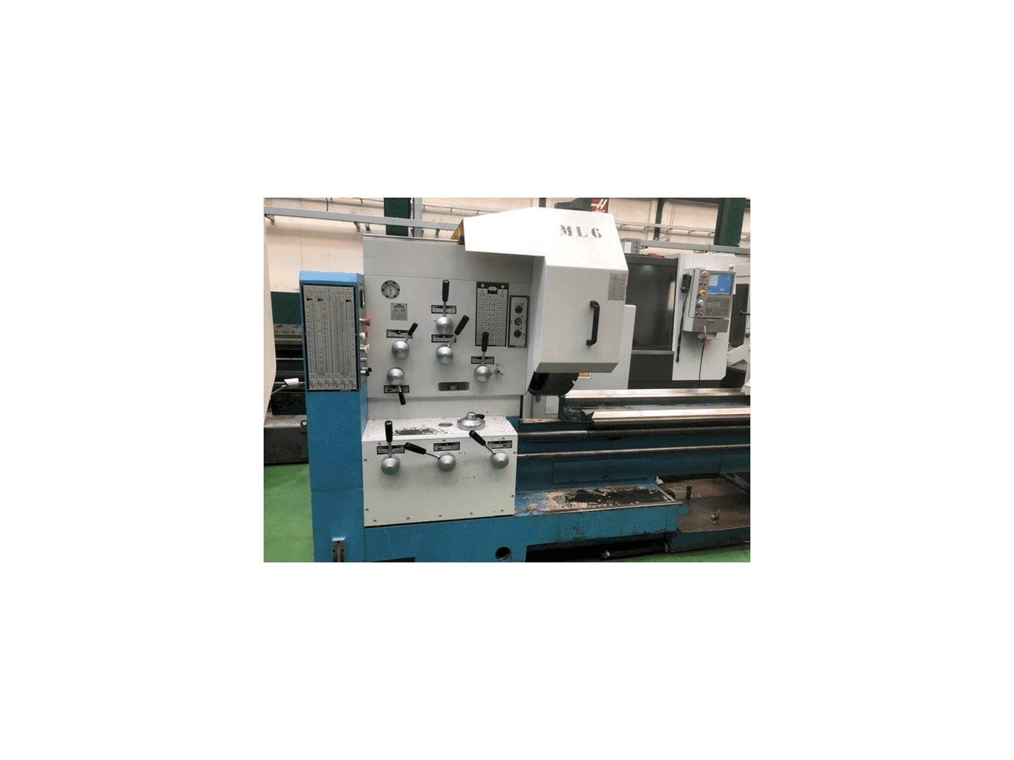 Vista frontale della macchina Poreba TPK 80x4000