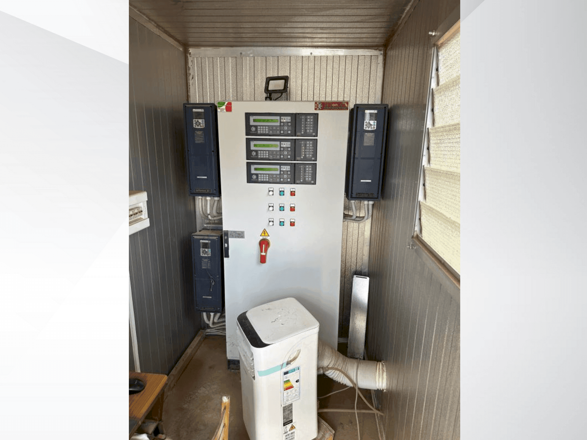 Vista frontale della macchina BIGonDRY LEM 96.73.41