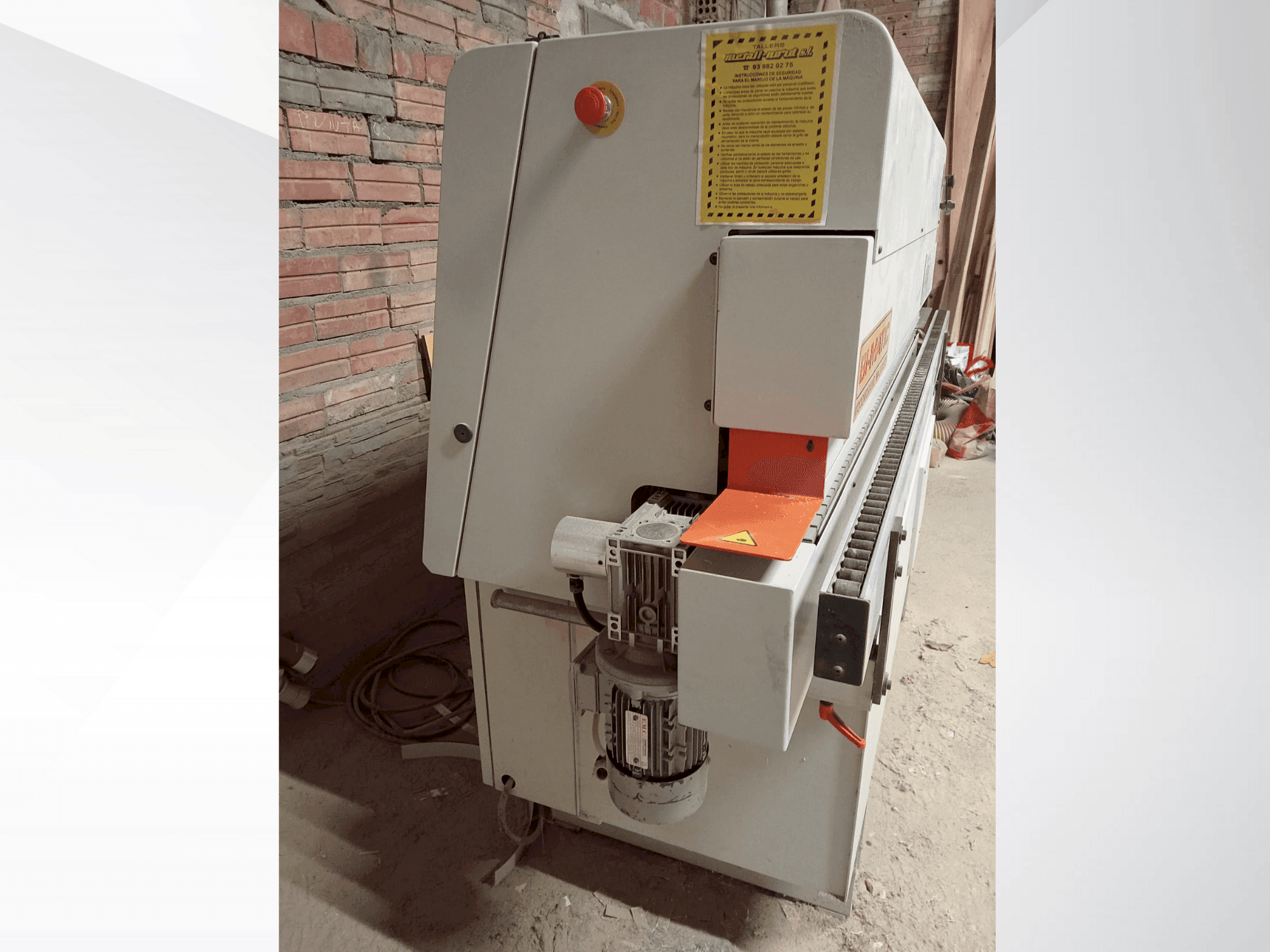 Vista frontale della macchina Bi Matic CH 2.2