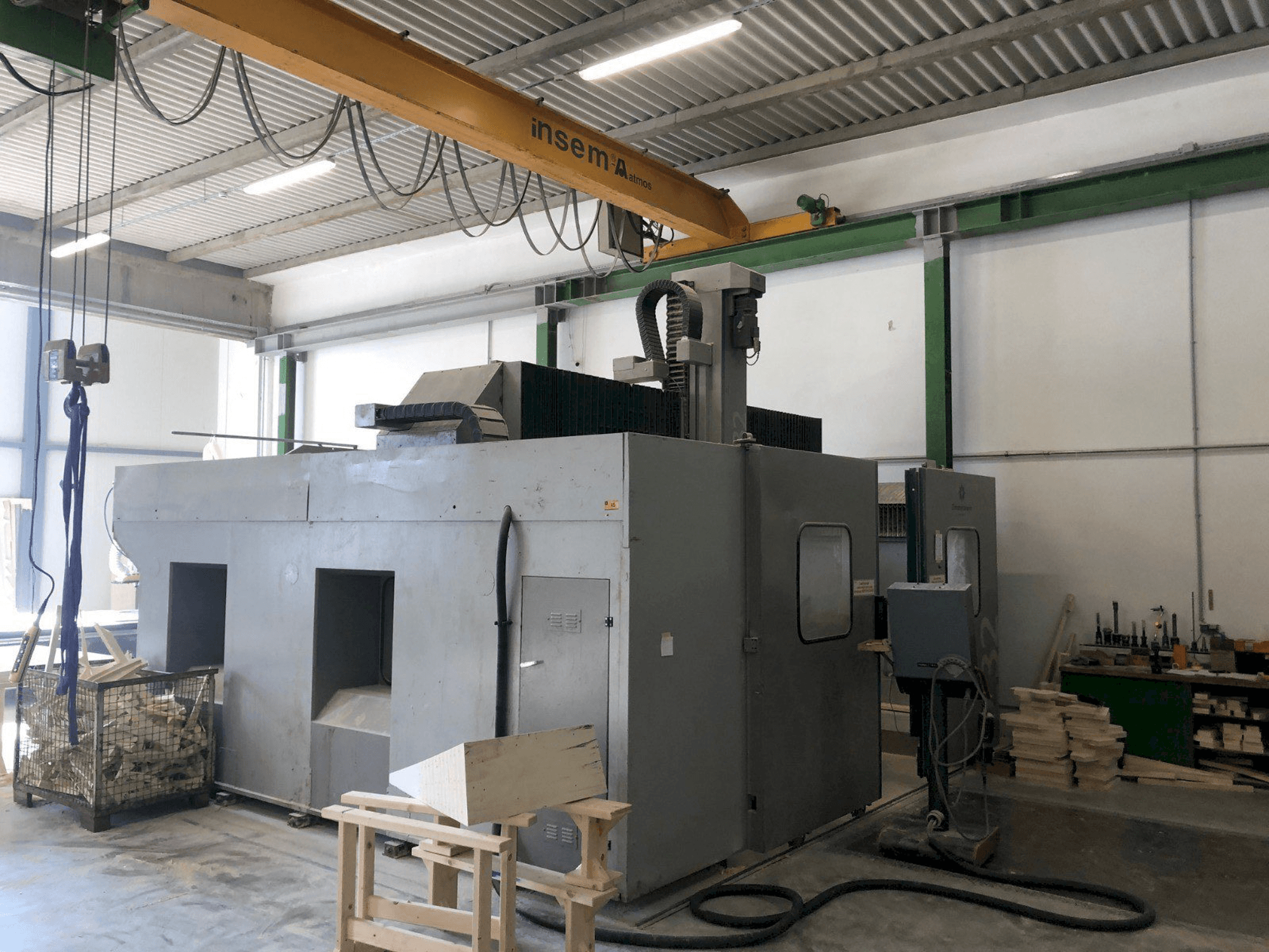 Vista frontale della macchina Zimmermann FZ 32