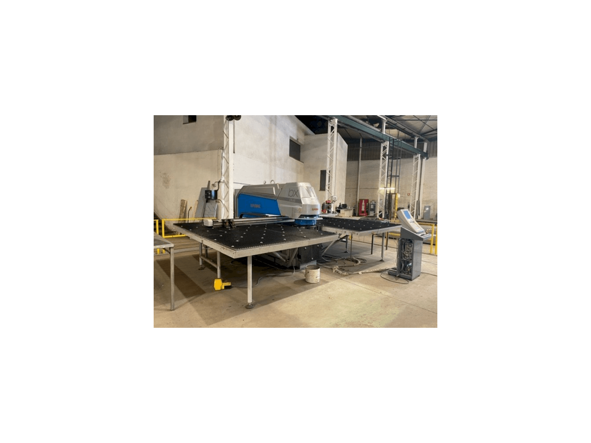 Vista frontale della macchina Euromac Mbx6 Plus