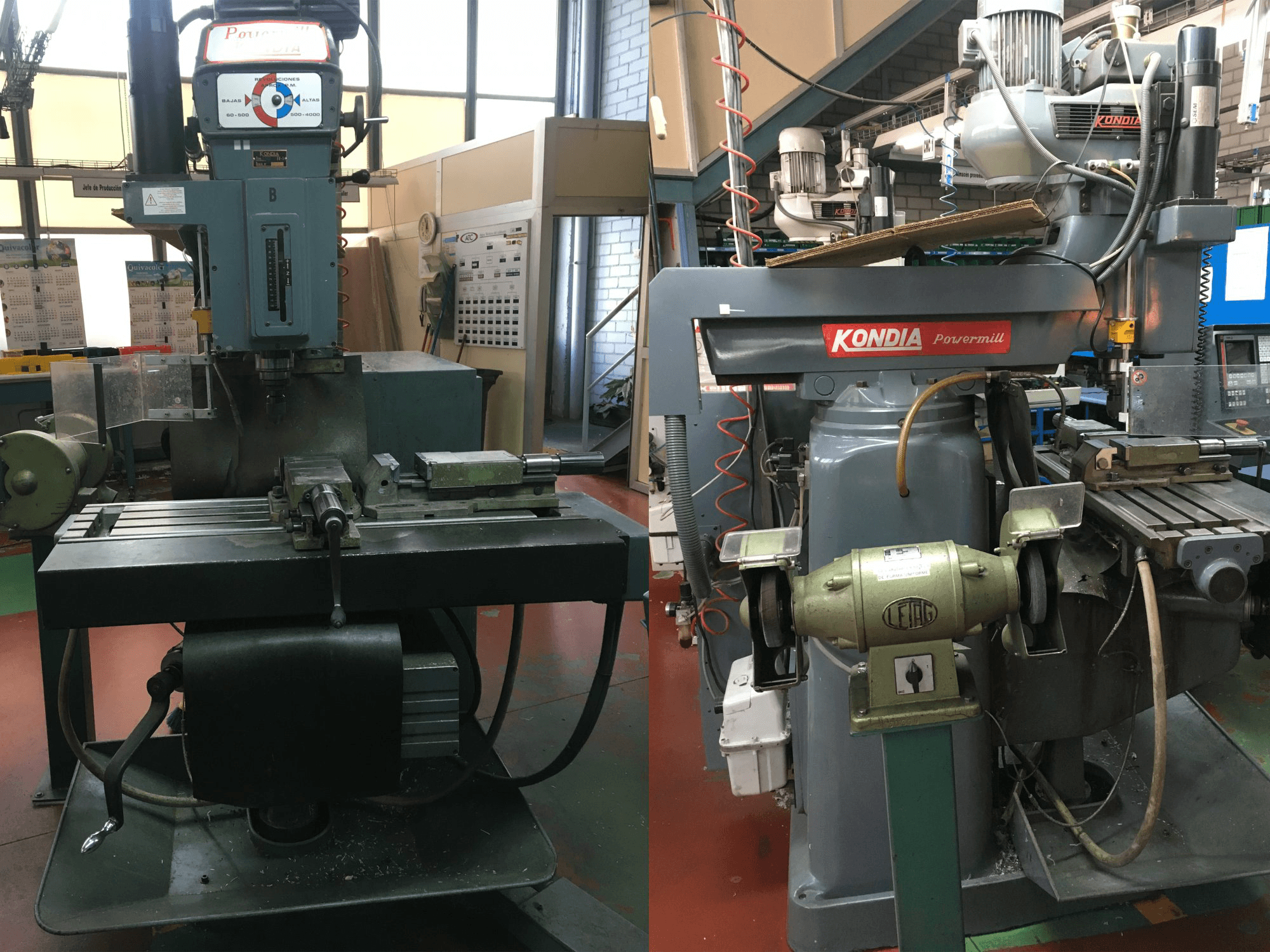 Sistema di controllo della macchina KONDIA Powermill FV-1 CNC