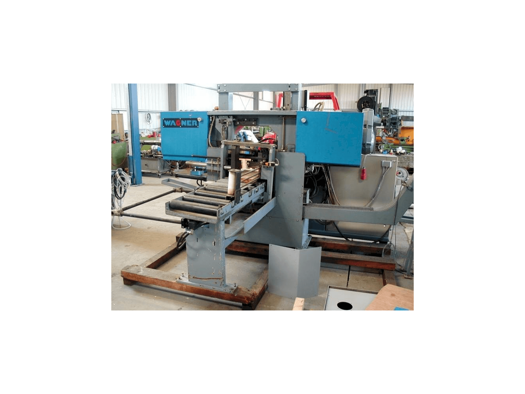 Vista frontale della macchina WAGNER WPB 340