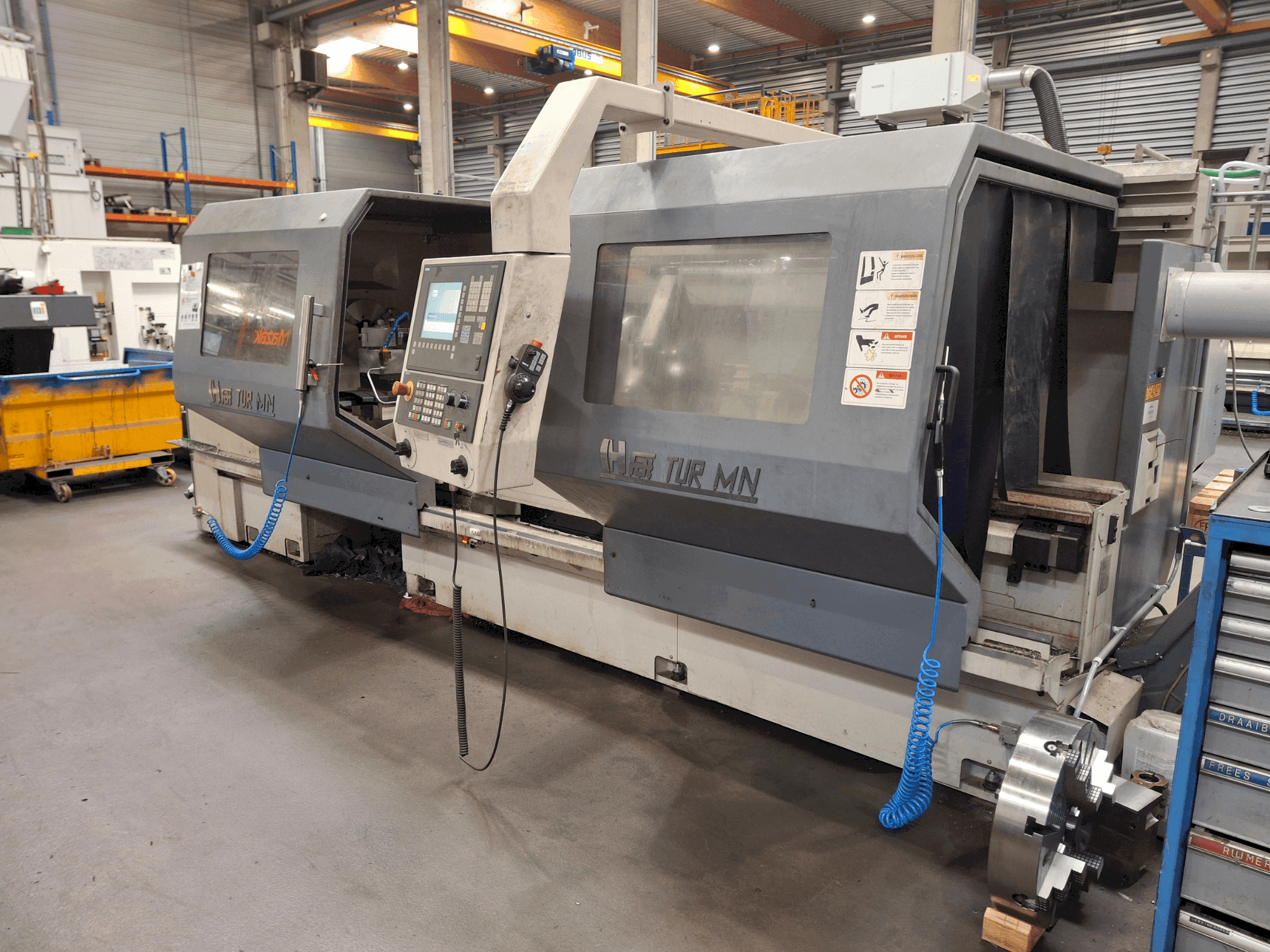 Vista frontale della macchina FAT TUR MN 710