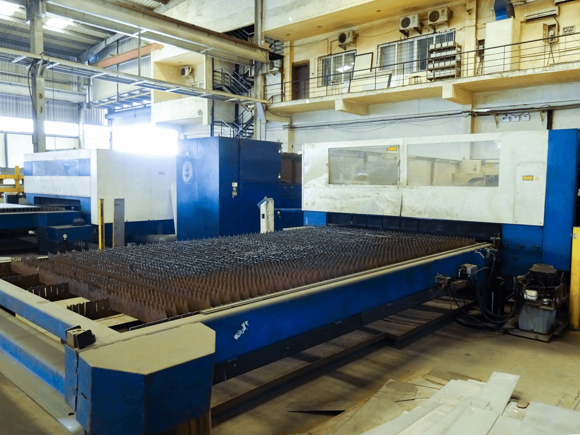 Area di lavoro della macchina Trumpf TruLaser 3040
