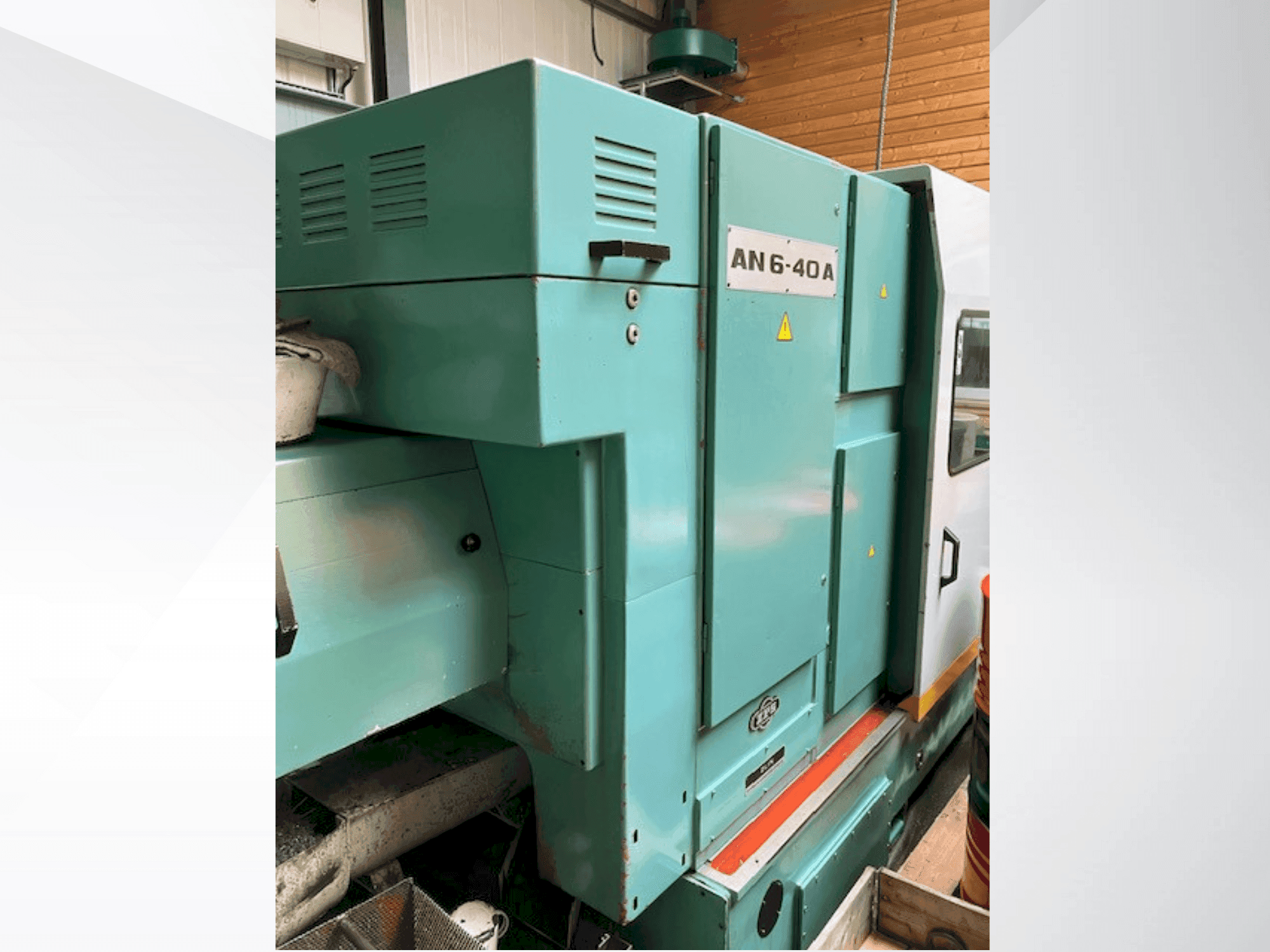 Vista frontale della macchina ZPS AN6-40 A