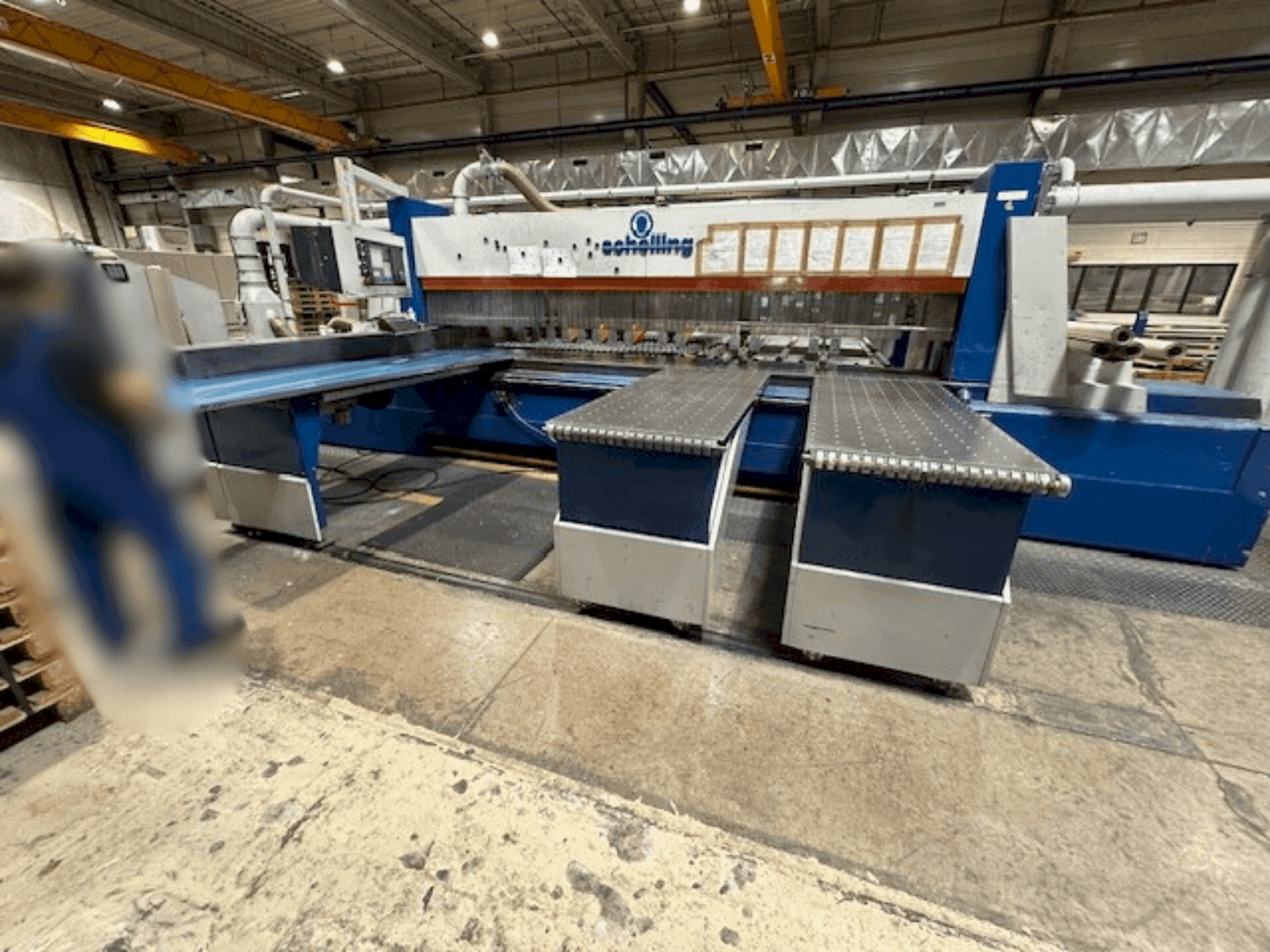 Vista frontale della macchina SCHELLING FSM-430