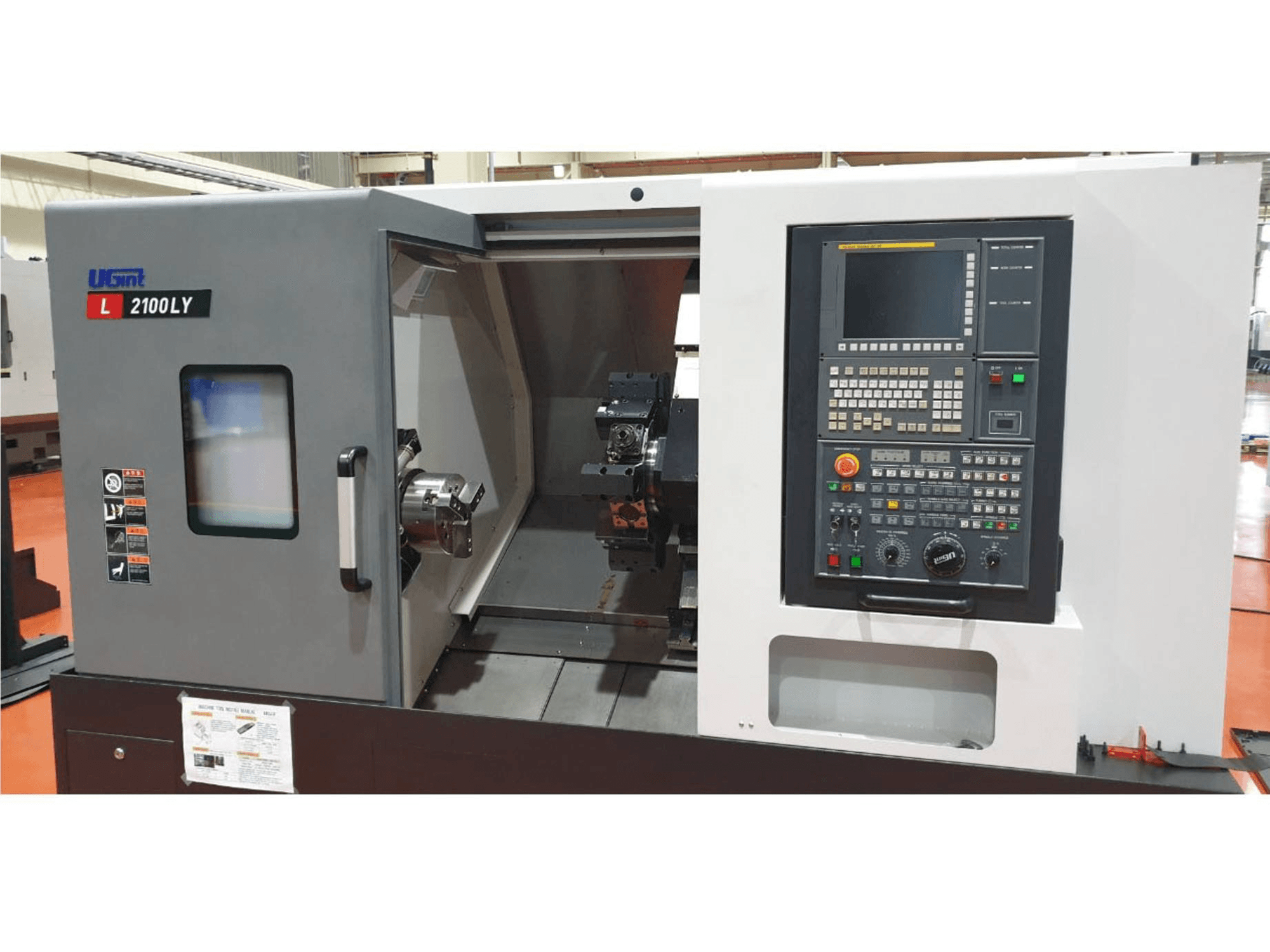 Vista frontale della macchina UGINT L2100LY