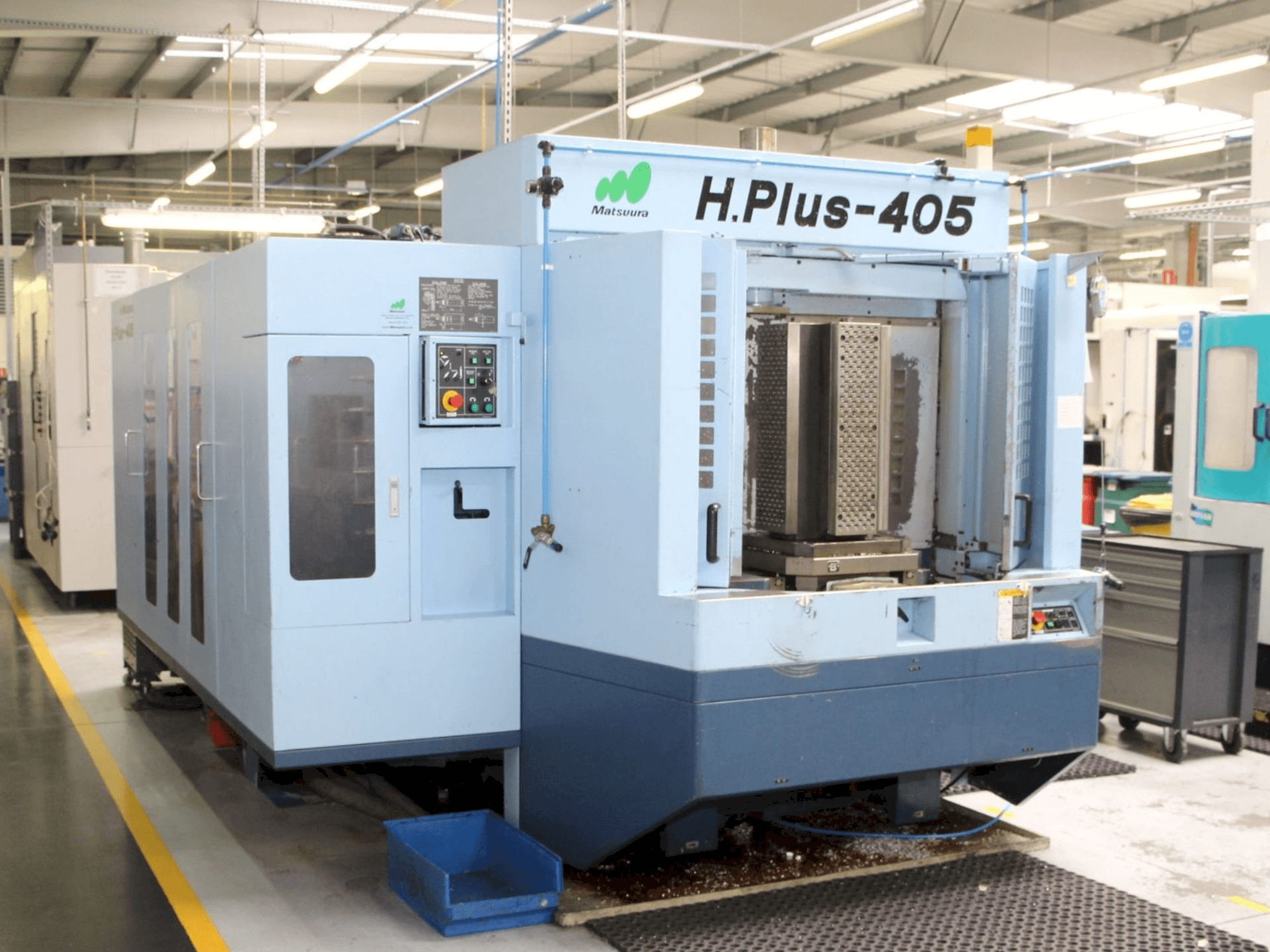 Vista frontale della macchina Matsuura H-Plus 405