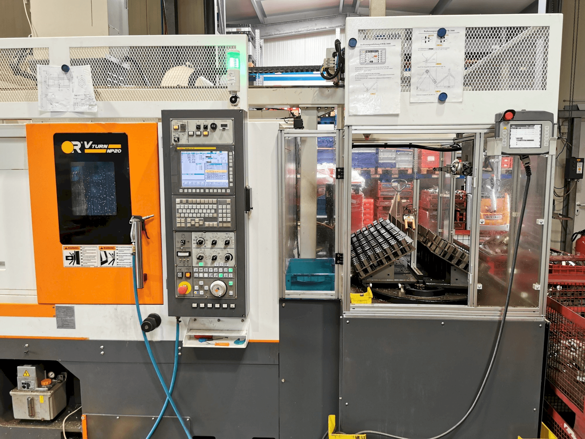 Vista frontale della macchina Victor V Turn MP