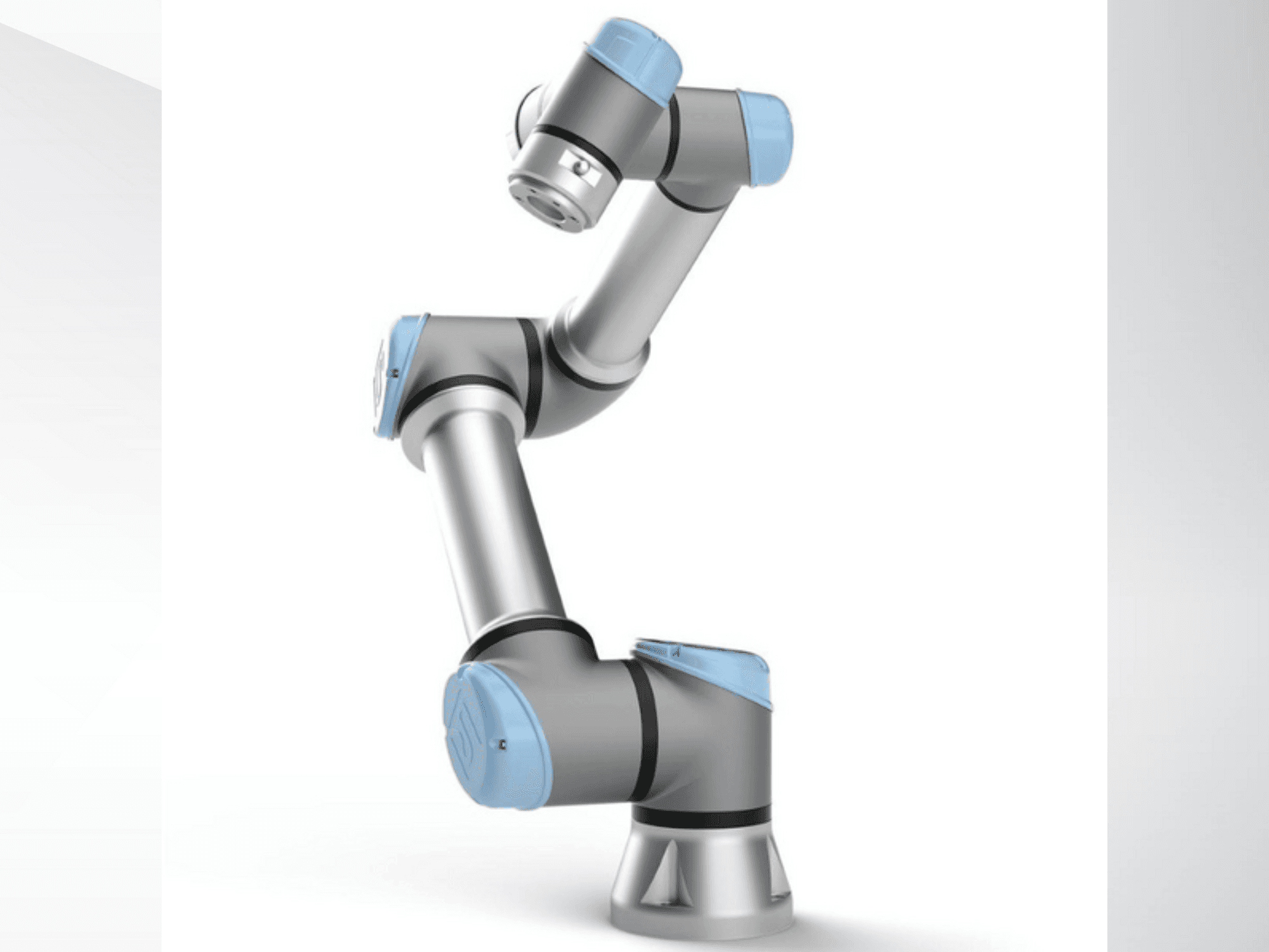 Vista frontale della macchina Universal Robots UR-3e