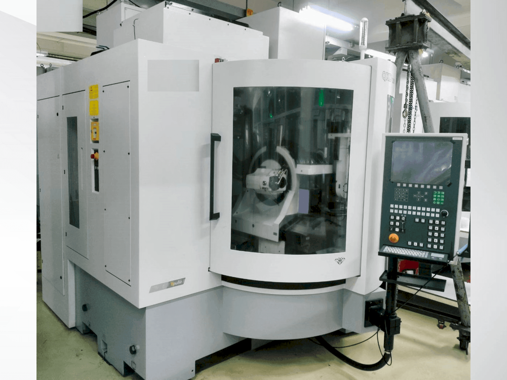 Vista frontale della macchina VOLLMER QXD 250