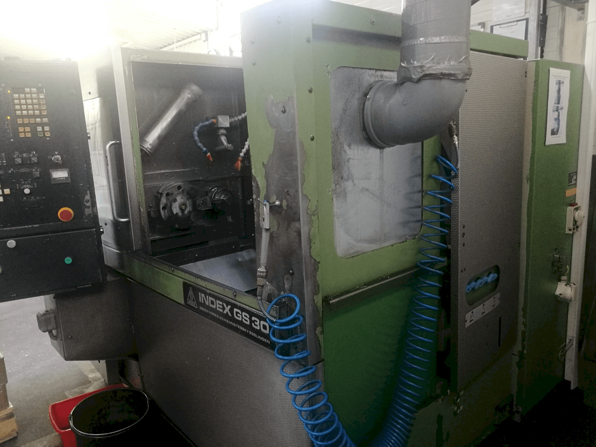 Vista frontale della macchina Index GS 30