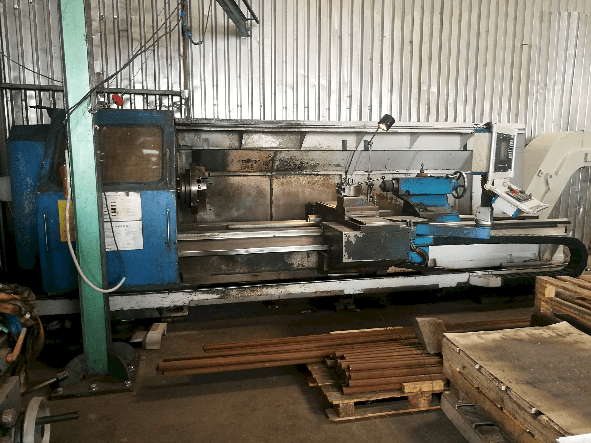 Vista laterale sinistra della macchina Heidenreich & Harbeck Hamburg 840