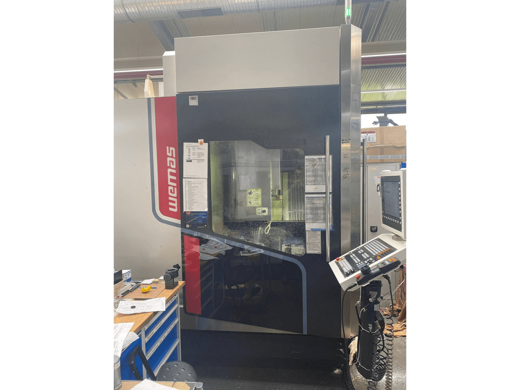 Vista frontale della macchina WEMAS VZG 65-5A