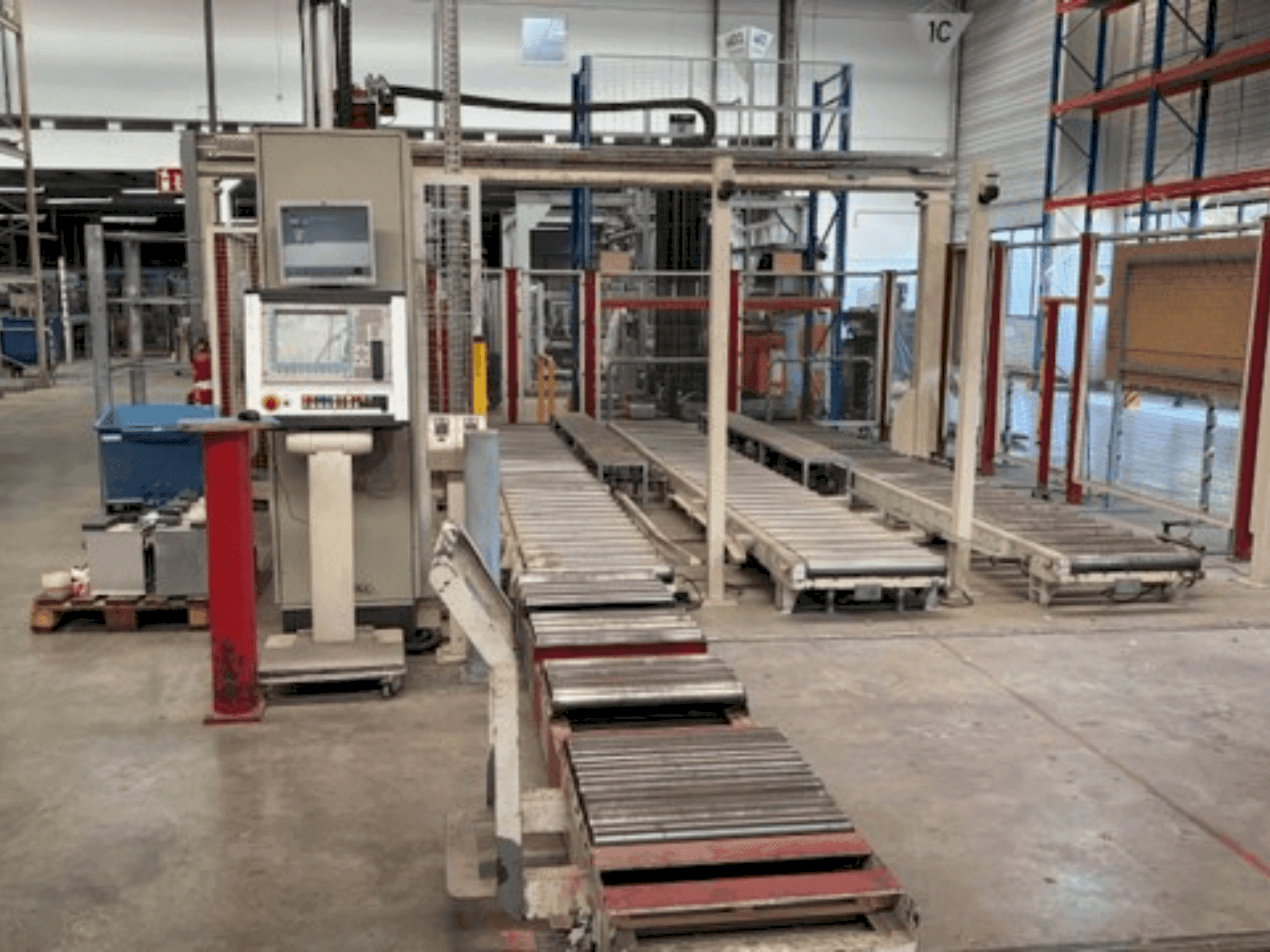 Vista frontale della macchina LIGMATECH MAW/Nottmeyer, Ligmatech