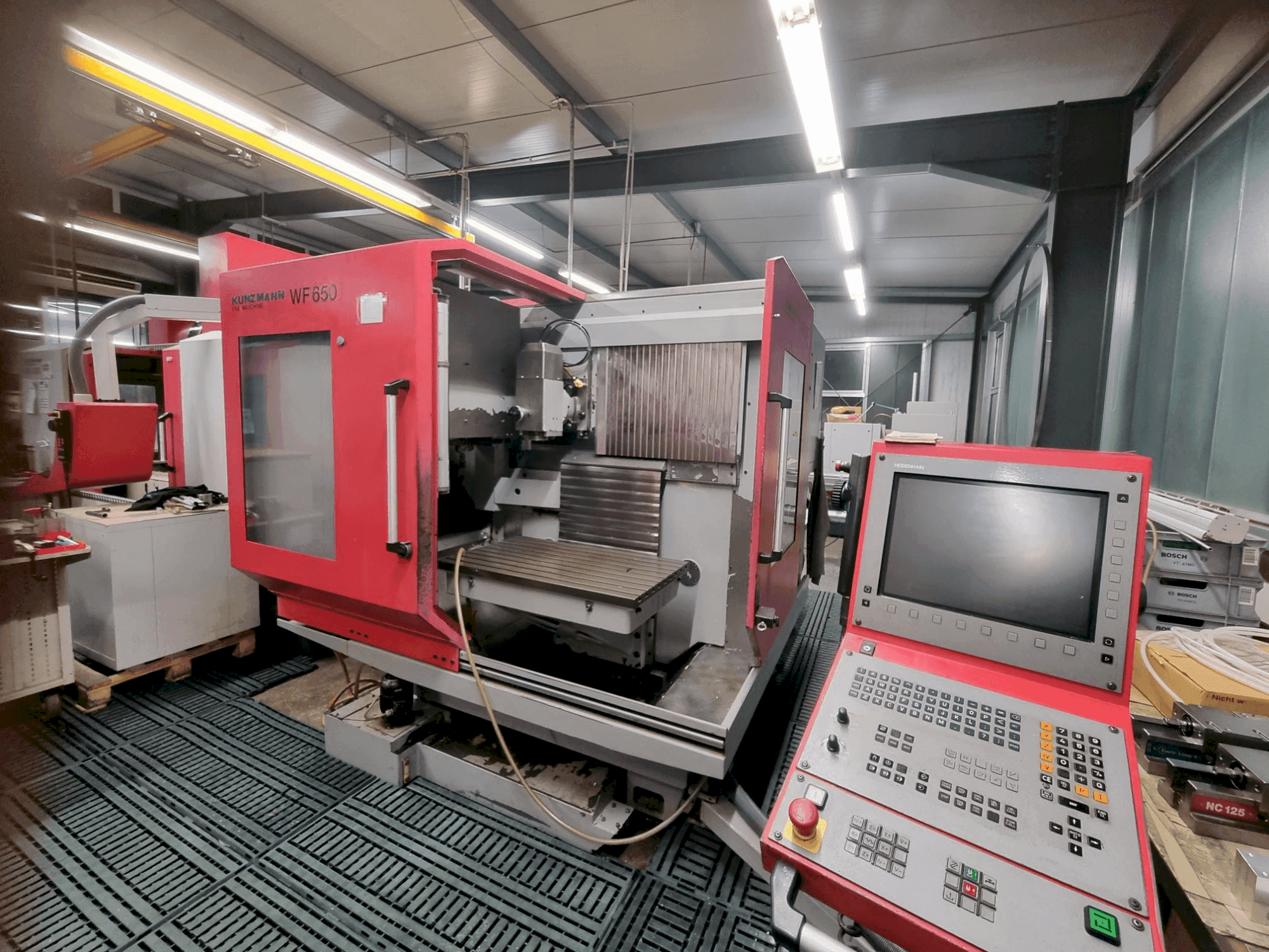 Vista frontale della macchina KUNZMANN WF 650