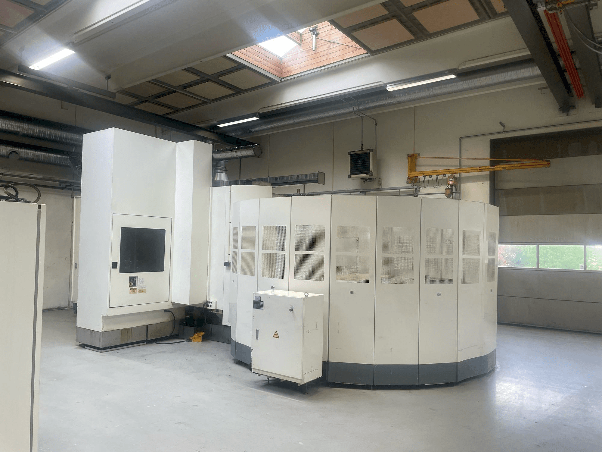 Vista frontale della macchina Kitamura HX500i