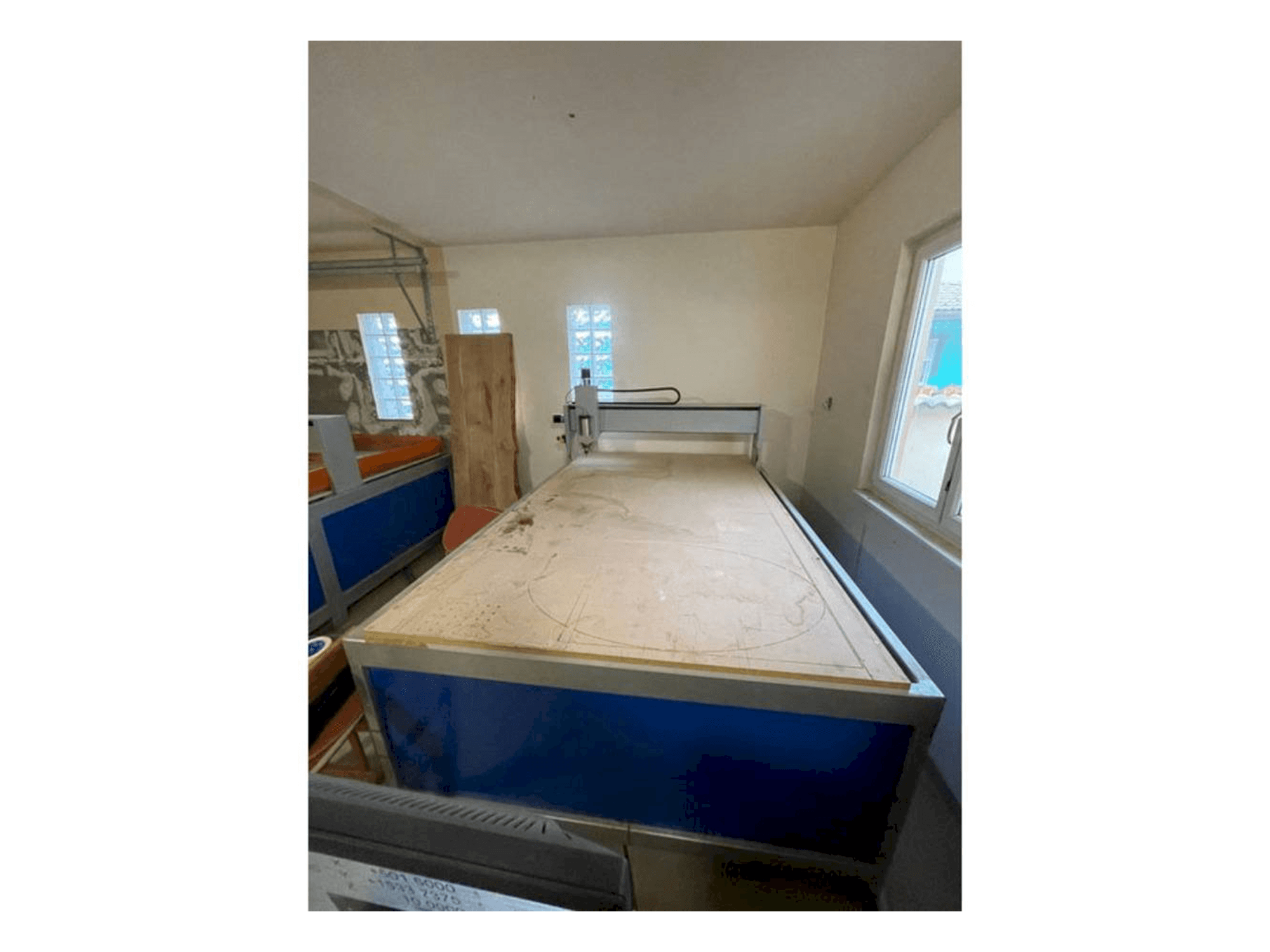 Vista frontale della macchina ALTMAN T2