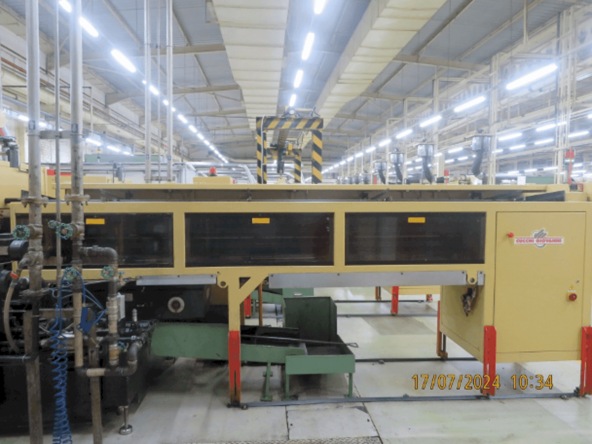 Vista frontale della macchina Schütte AG20