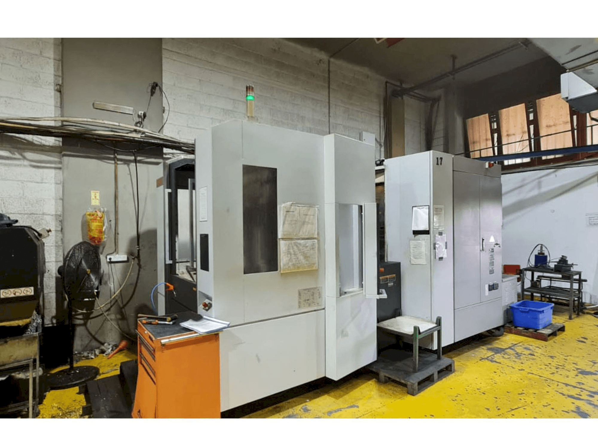 Vista frontale della macchina MORI SEIKI NH-5000 / 40DCG