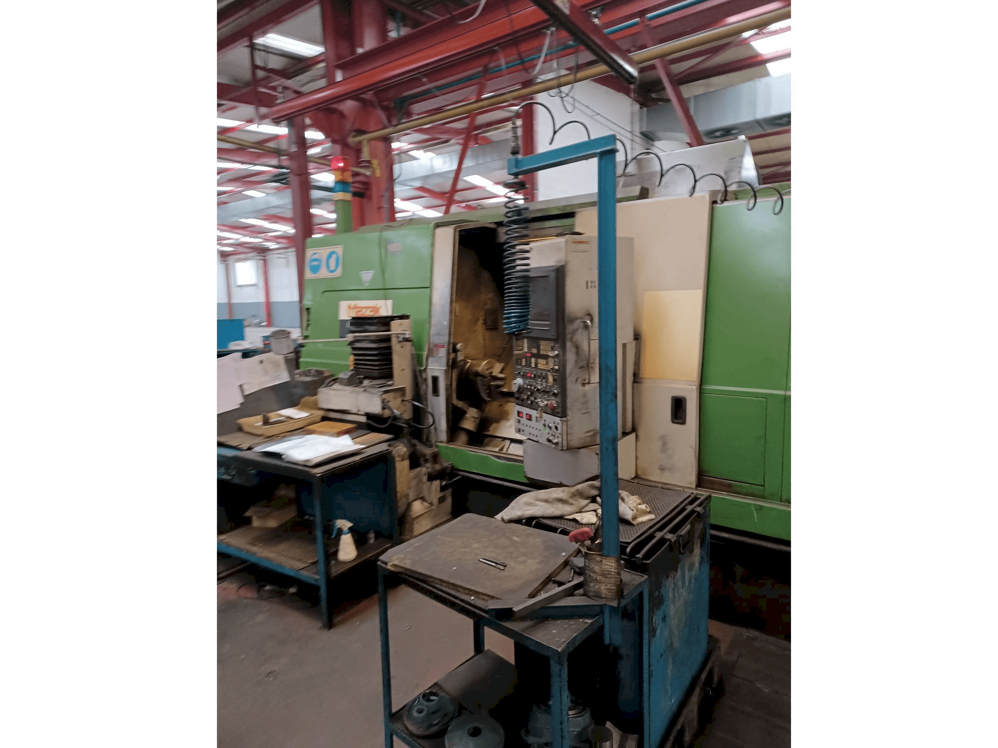 Vista frontale della macchina Mazak Integrex 40 ATC M/C