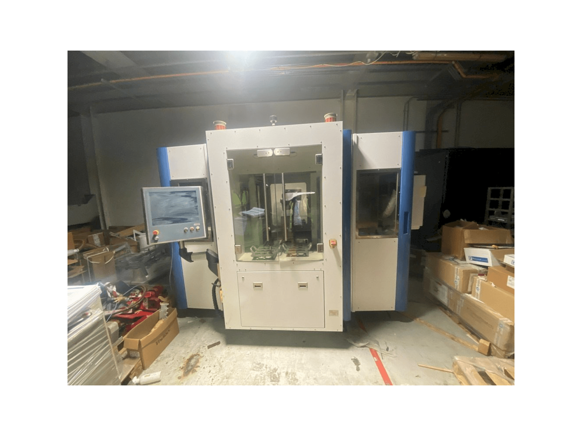 Vista frontale della macchina IMSTec GmbH