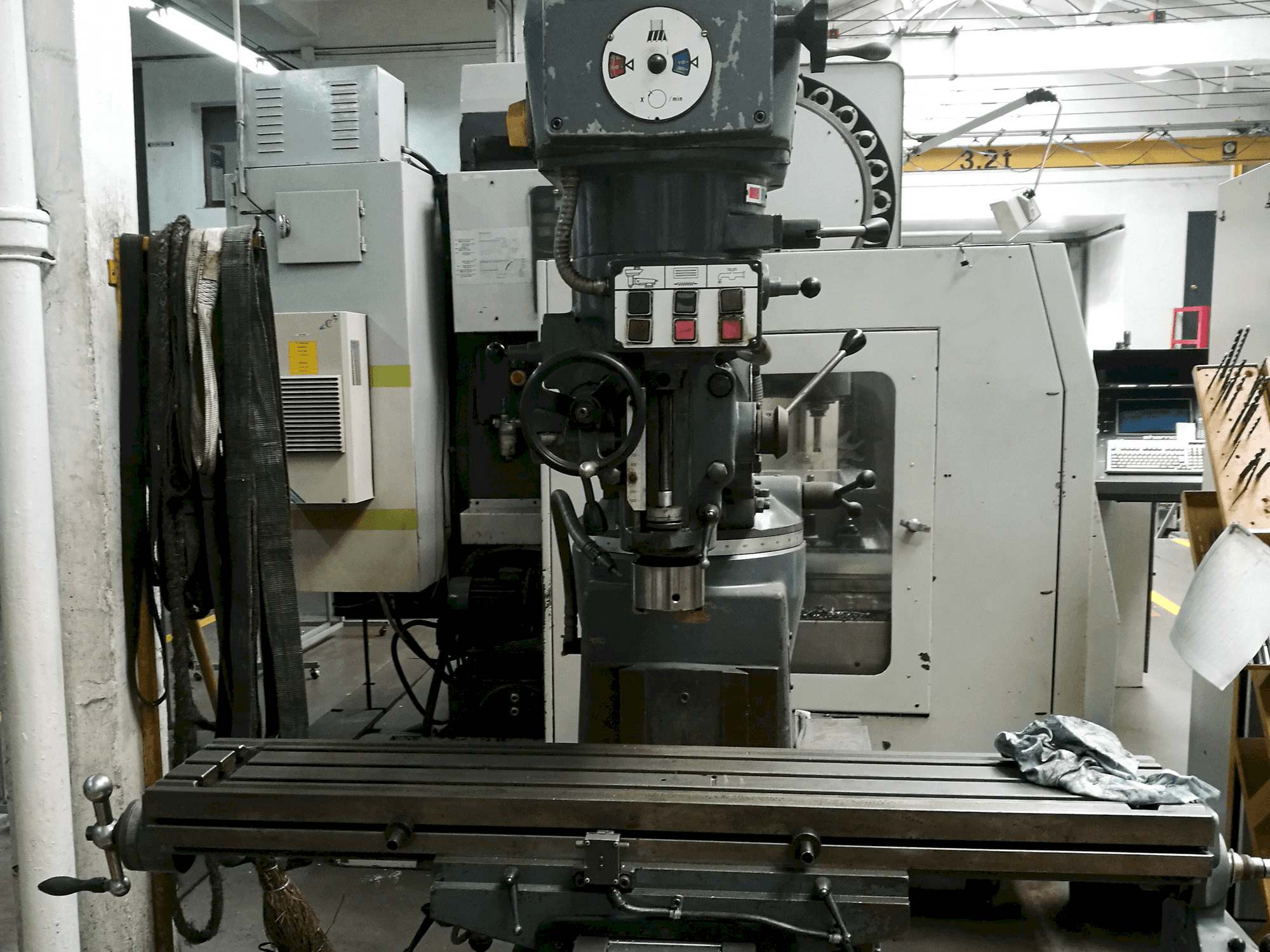 Vista frontale della macchina LAGUN FTV2