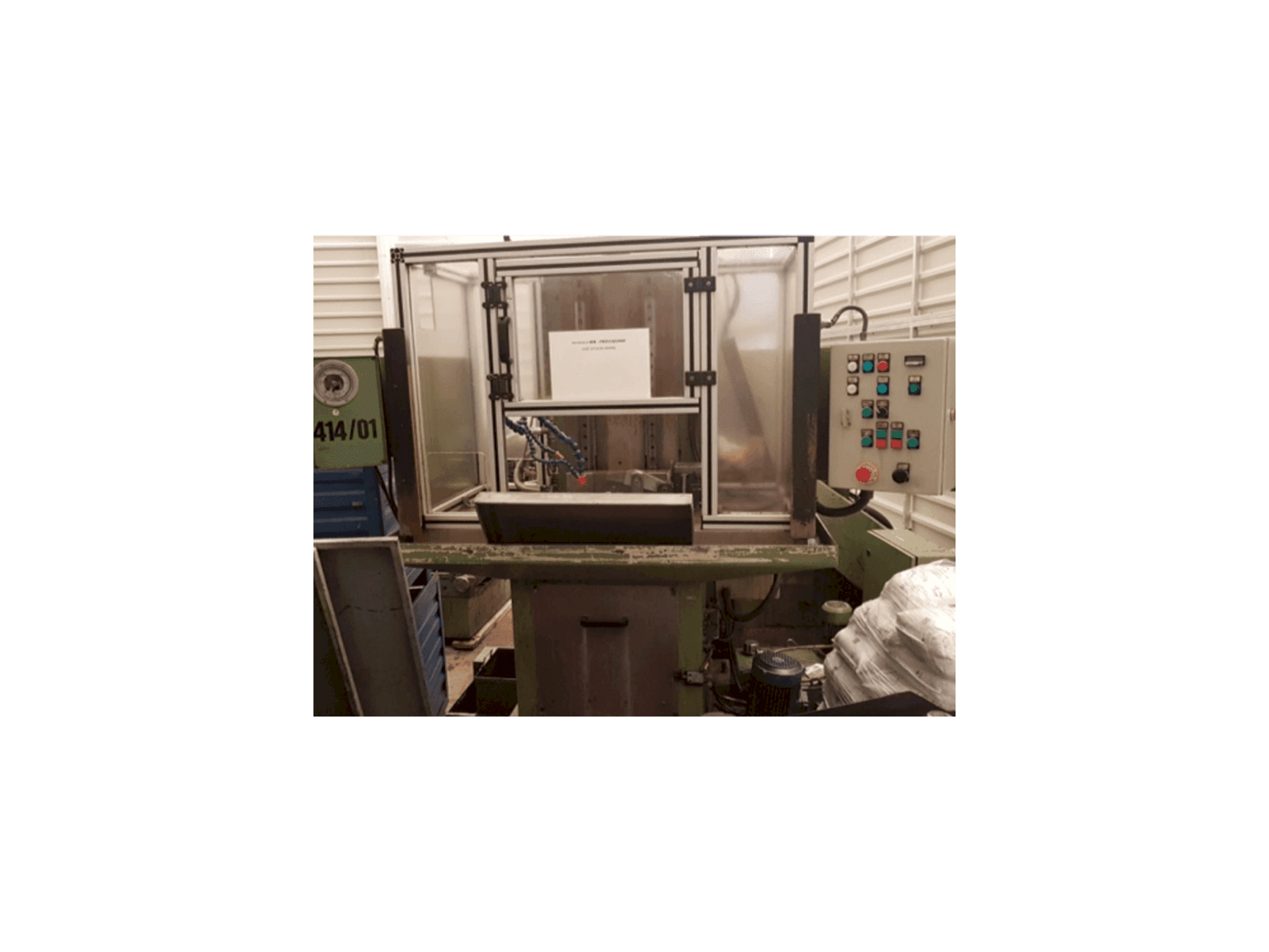 Vista frontale della macchina Lizuan BExP