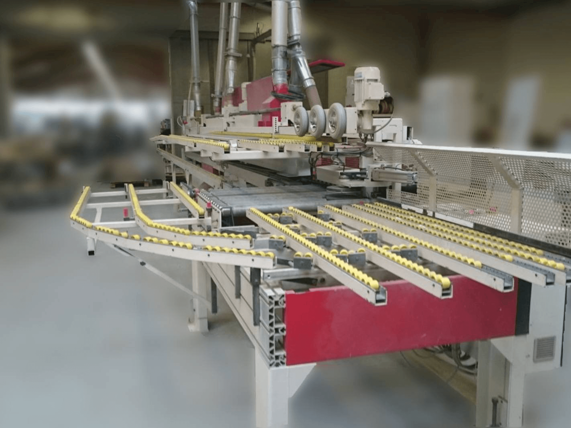 Vista frontale della macchina LIGMATECH ZHR 15/XX/LI