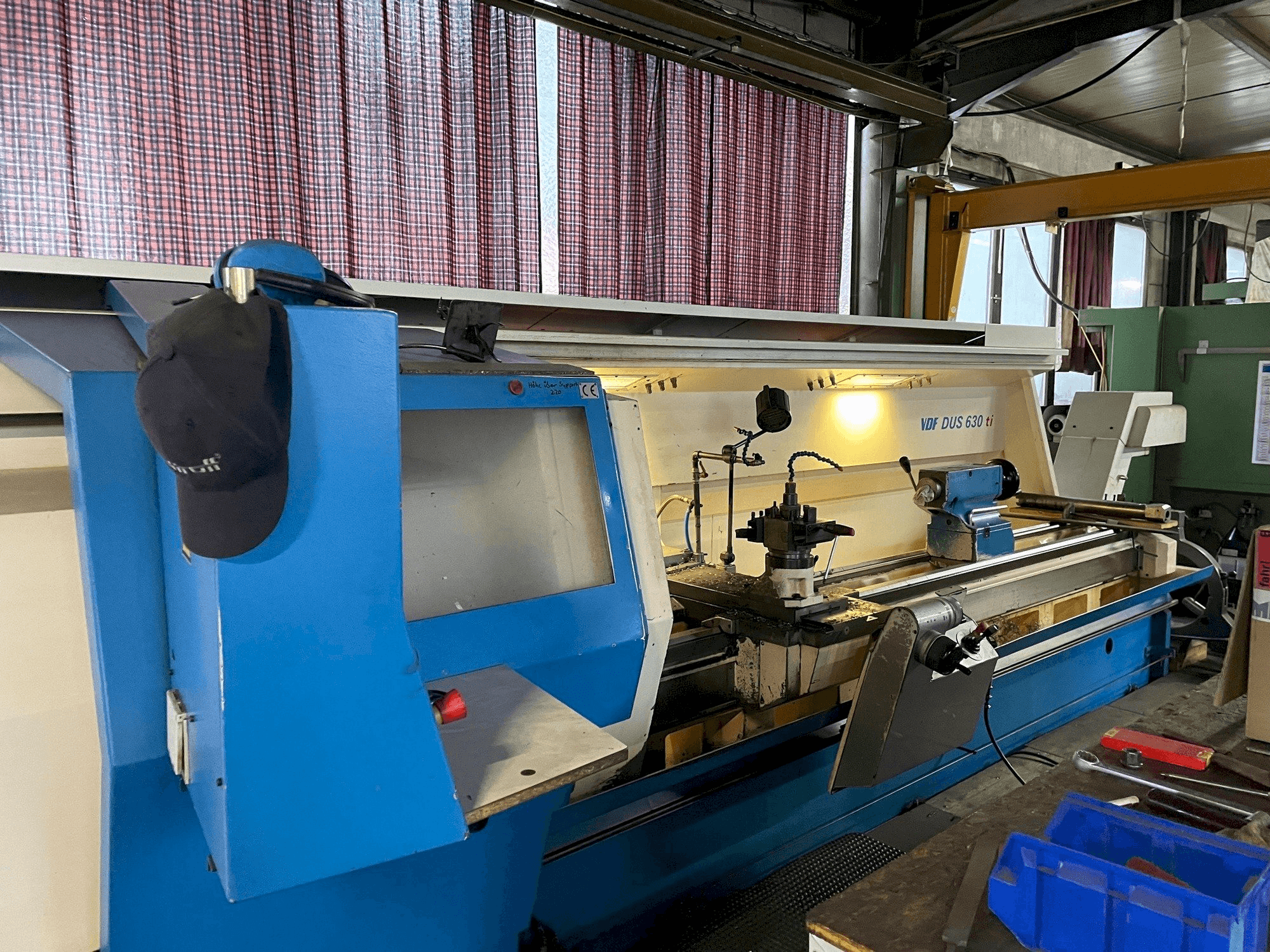 Vista frontale della macchina VDF BOEHRINGER