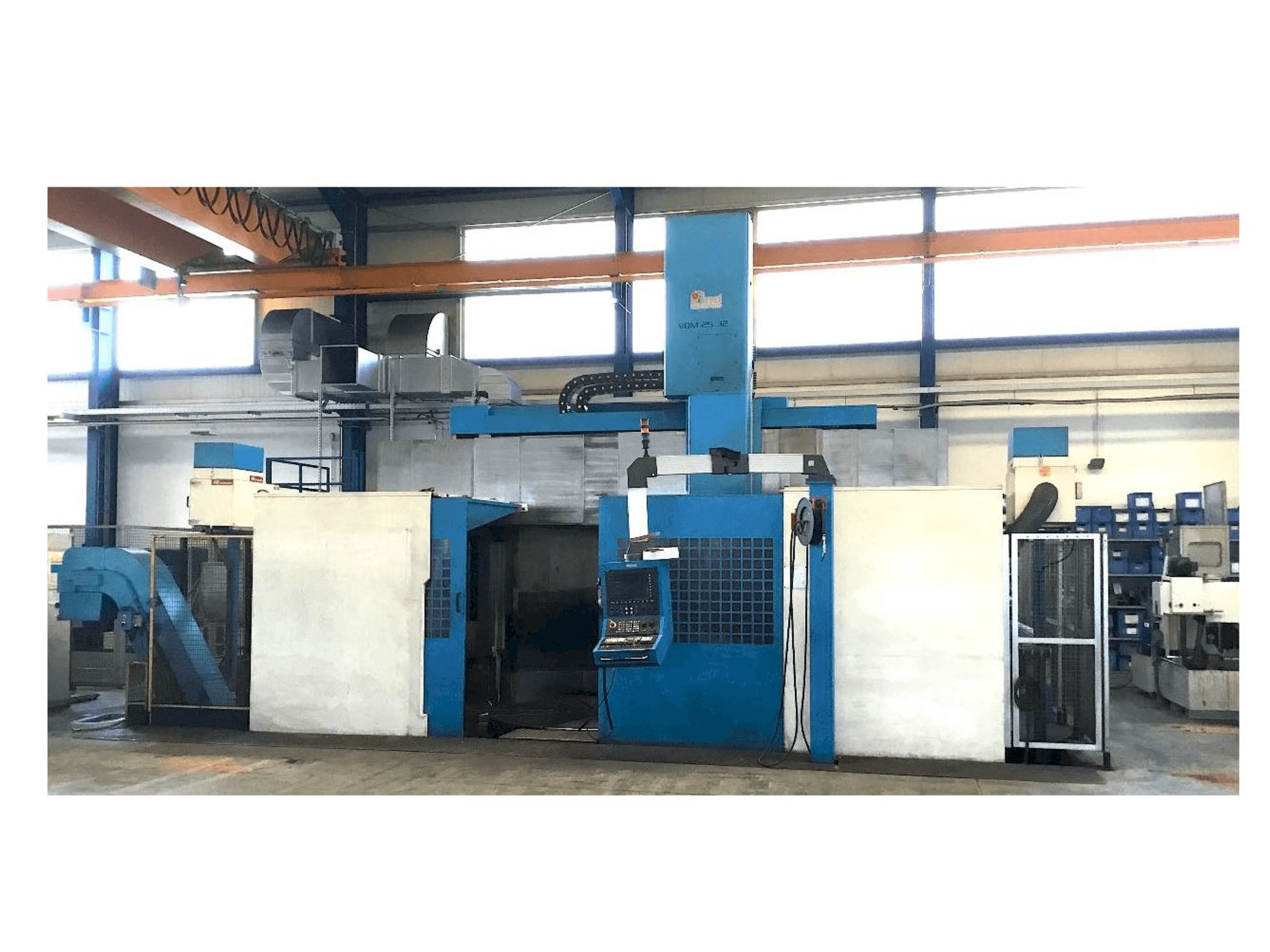 Vista frontale della macchina imt VBM 25.32