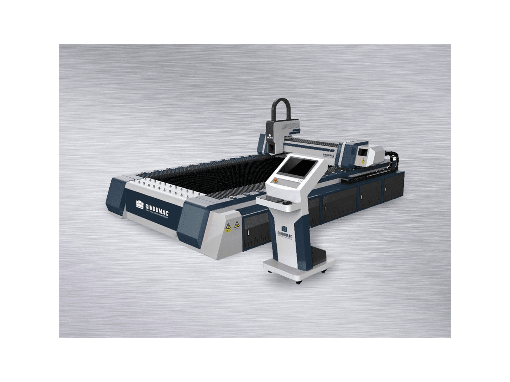 Vista lato destro della macchina GINDUMAC HIGH POWER 700W