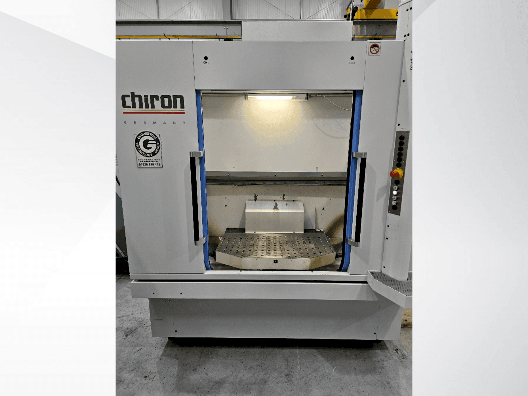 Vista frontale della macchina CHIRON DZ15W MAGNUM HS