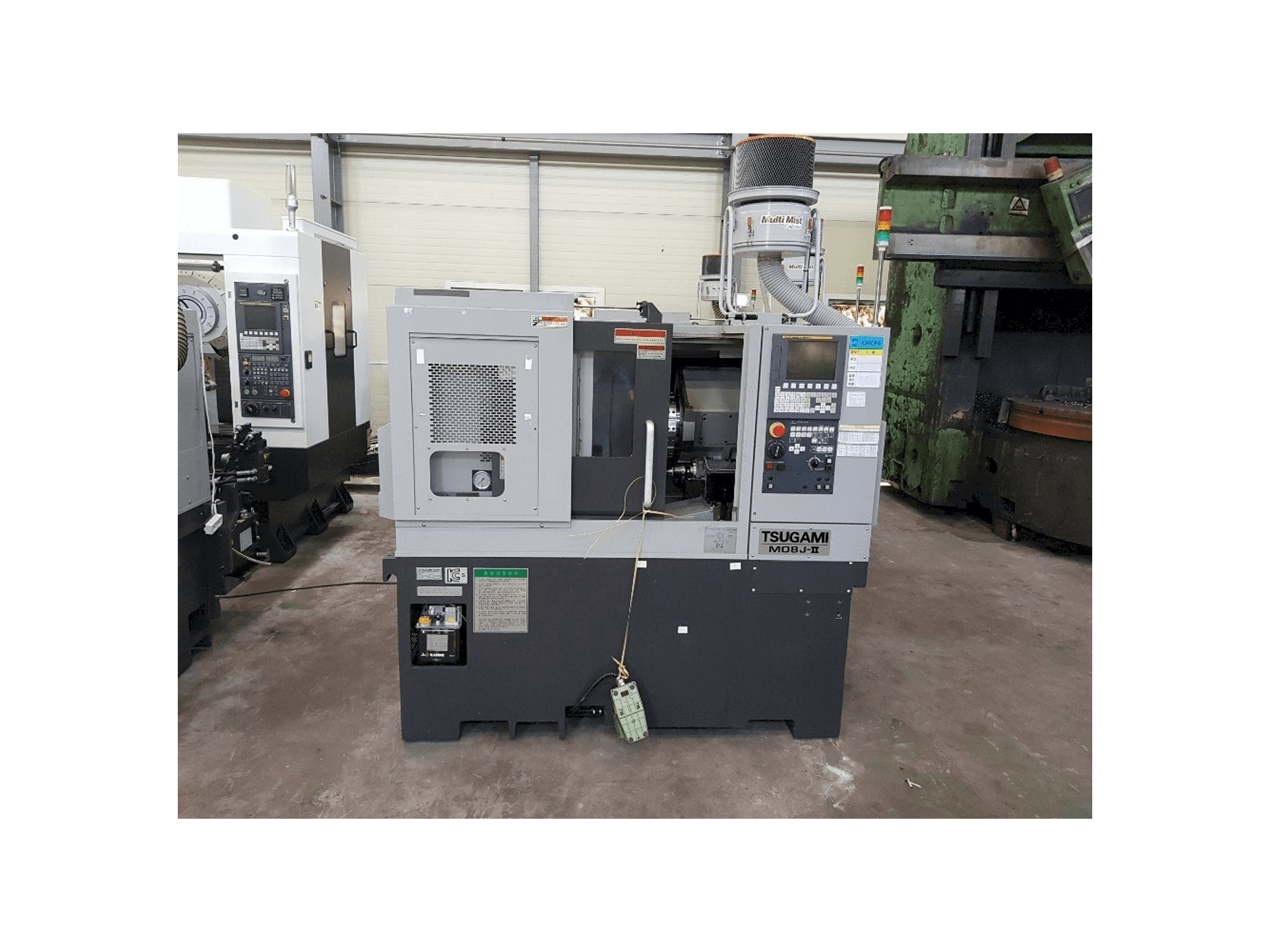 Vista frontale della macchina TSUGAMI M08J-Ⅱ