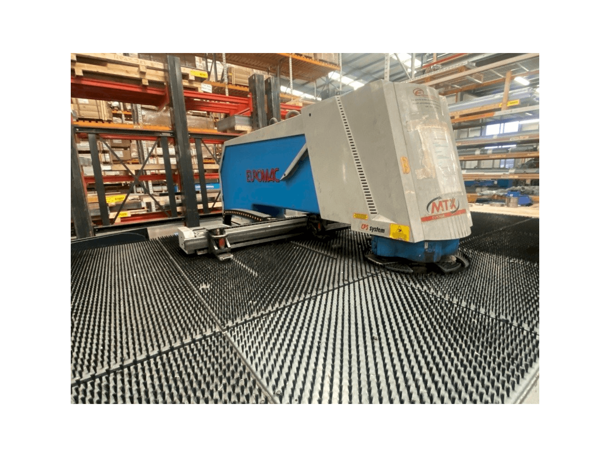 Vista frontale della macchina Euromac MTX Index