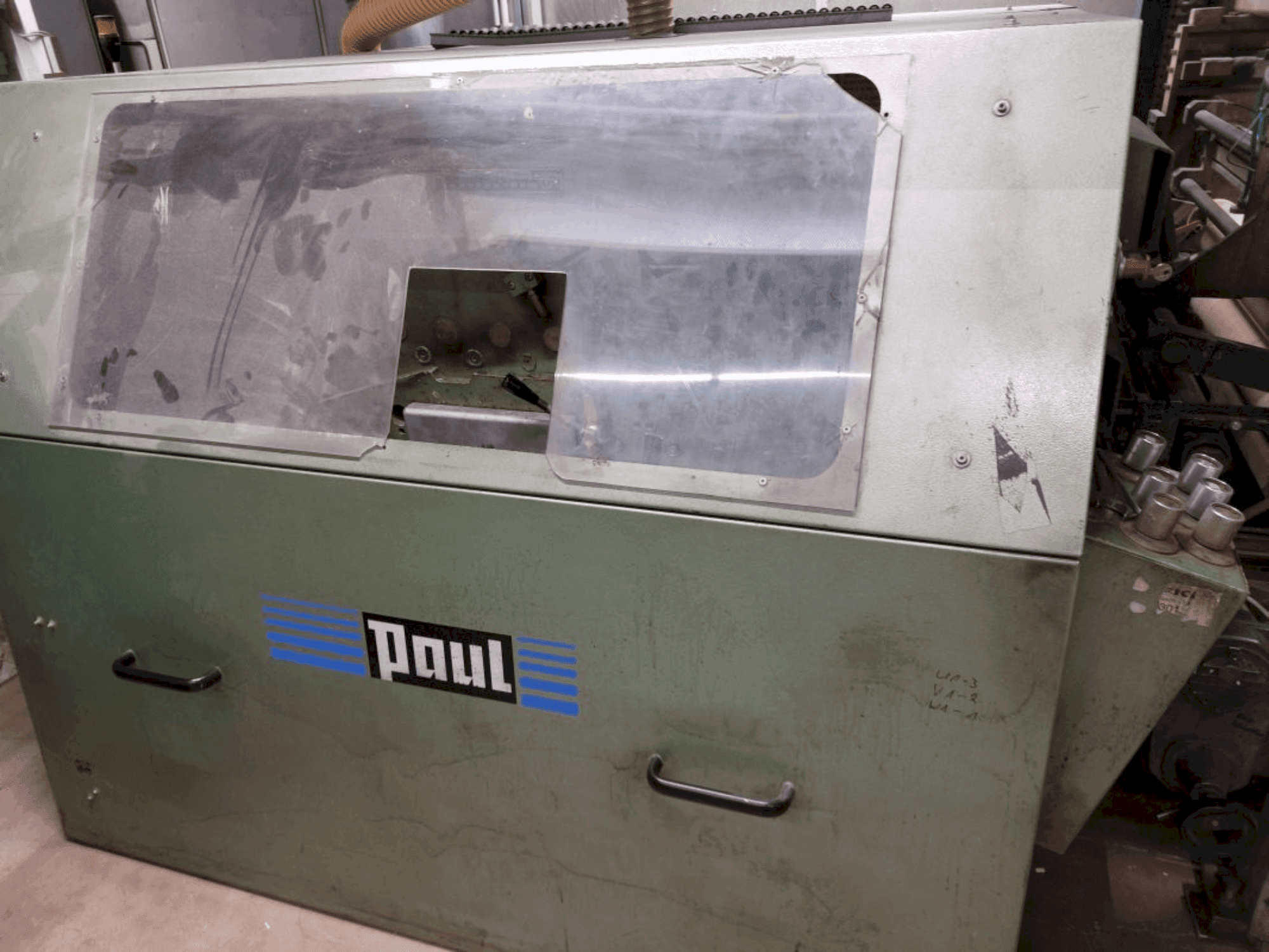 Vista frontale della macchina Paul Reinhardt K34G / 1500